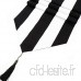 Aibada Western Classique Noir et Blanc rayé Chemin de Table pour Home Décor  30 5 x 160 cm - B07HP7P1DM